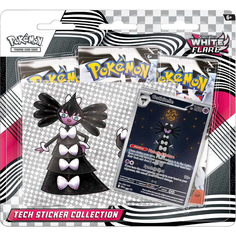 Pokémon TCG: Scarlet & Violet White Flare Tech Sticker Blister