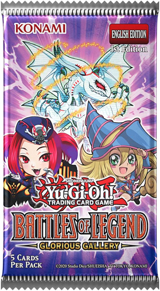 Yu-Gi-Oh! Battles of Legend - Glorious Gallery Booster Pack
