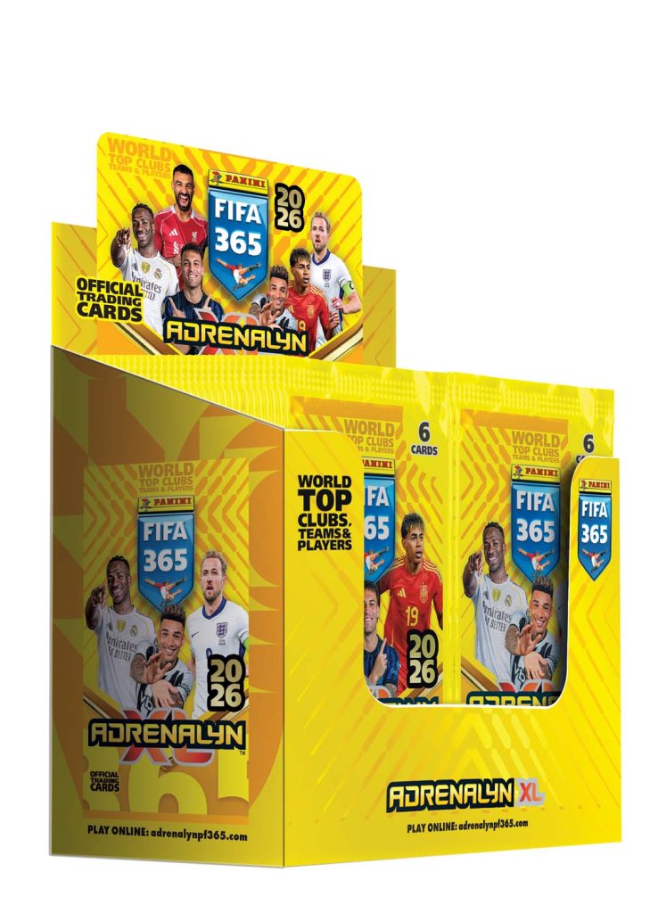 Panini FIFA 365 Adrenalyn XL 2026 Soccer - Trading Cards Booster Pack
