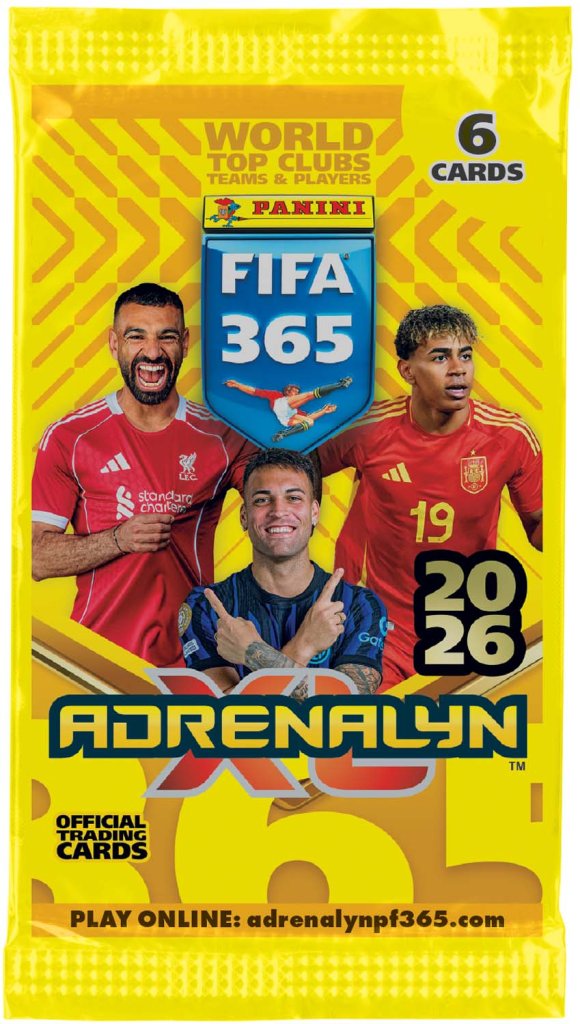 Panini FIFA 365 Adrenalyn XL 2026 Soccer - Trading Cards Booster Pack