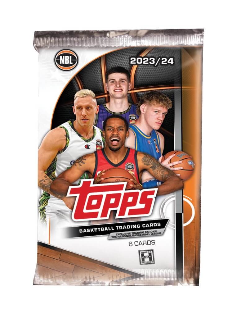 TOPPS 2023-24 NBL Basketball Cards - Chrome Booster Box