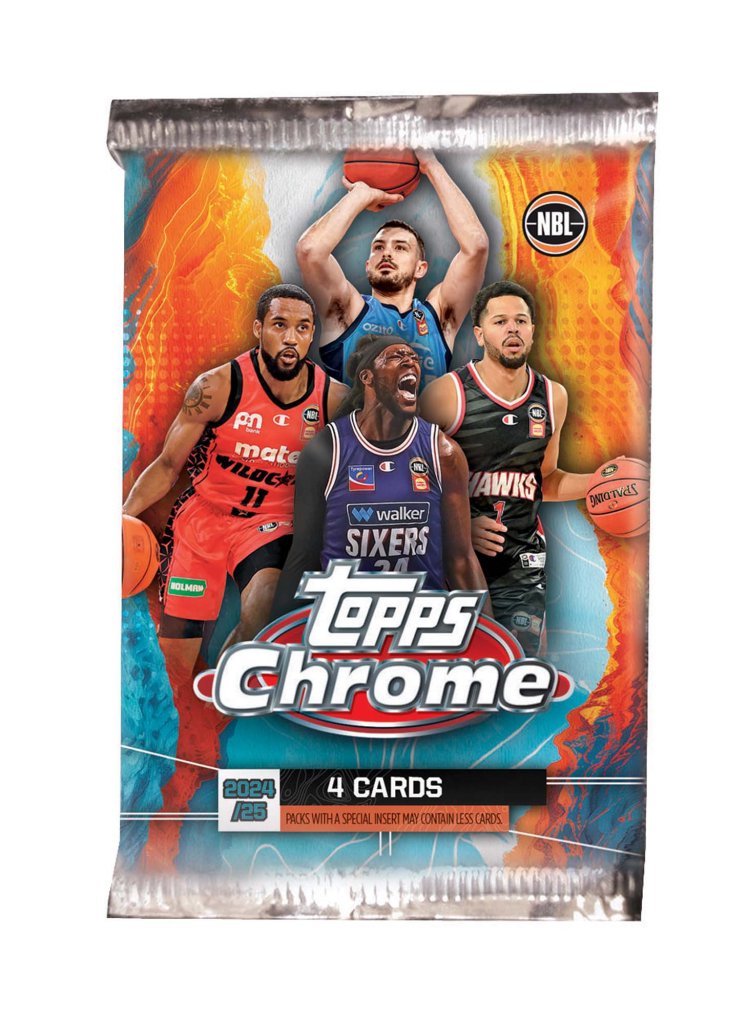 TOPPS 2023 NBL 2024/2025 Basketball Cards -Value Box