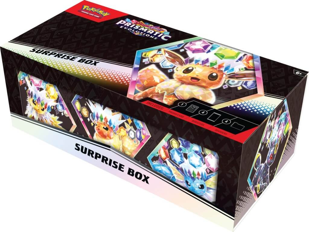 Pokémon TCG: Scarlet & Violet - Prismatic Evolutions Surprise Box