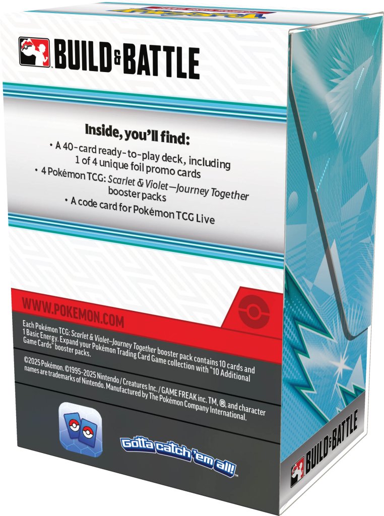 Pokémon TCG: Scarlet & Violet 9 Journey Together Build & Battle Box