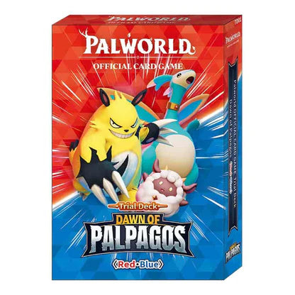 Palworld Official Card Game: TD01 Dawn of Palpagos Red/Blue Starter Deck