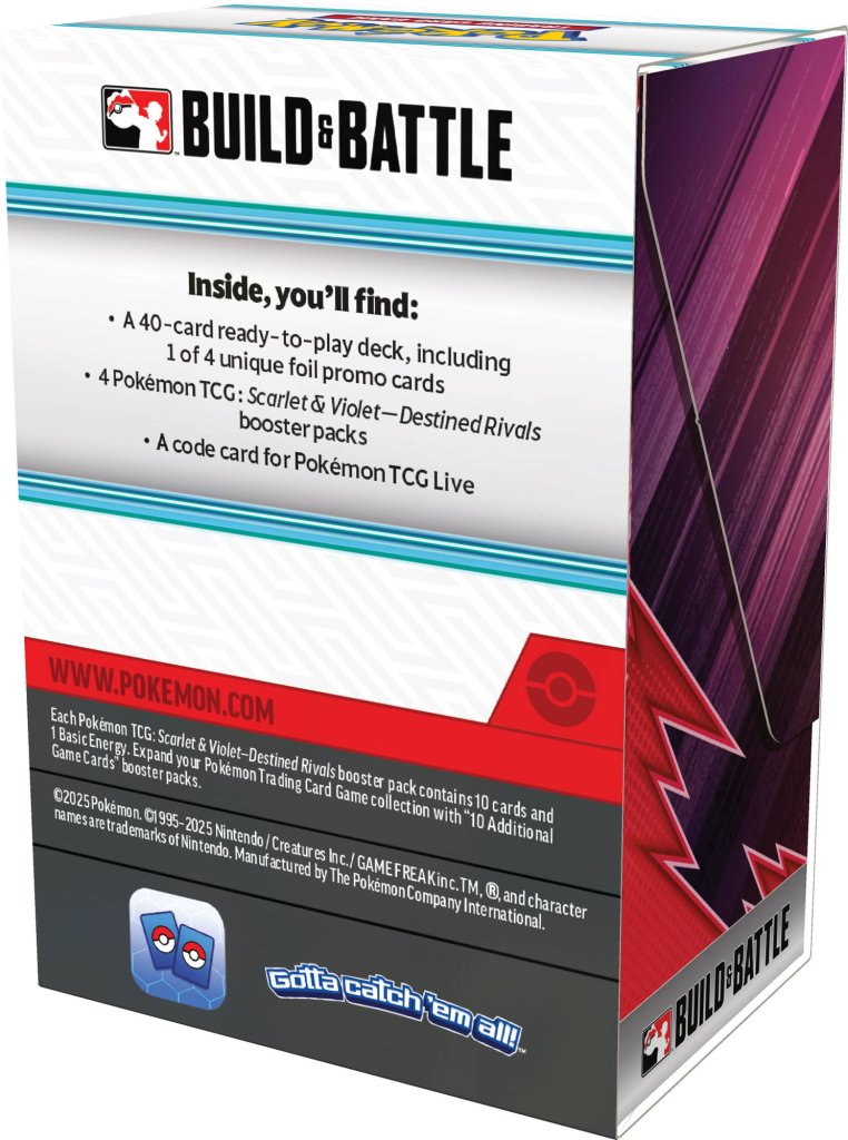 Pokémon TCG: Scarlet & Violet Destined Rivals Build & Battle Box