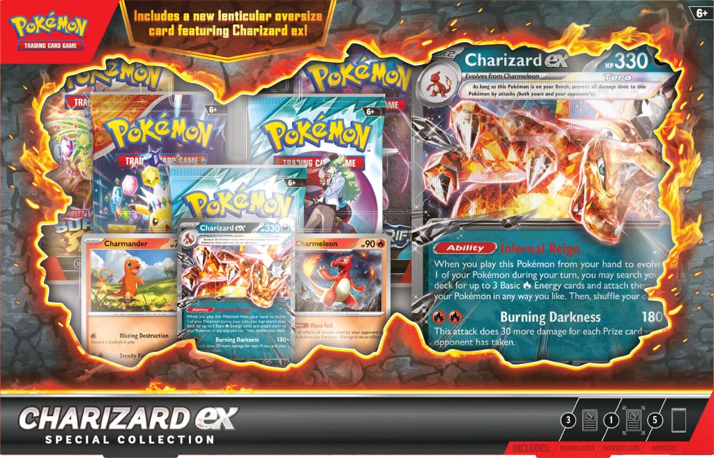 Pokémon TCG: Charizard ex Special Collection Box