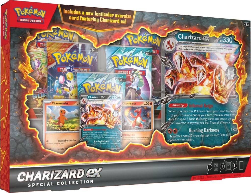 Pokémon TCG: Charizard ex Special Collection Box