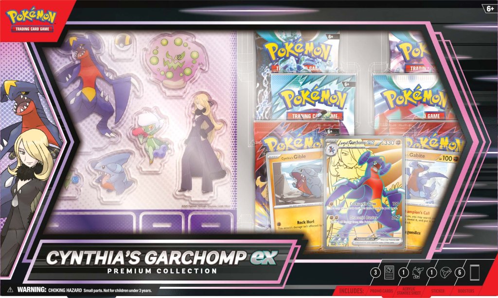 Pokémon TCG: Cynthia's Garchomp ex Premium Collection