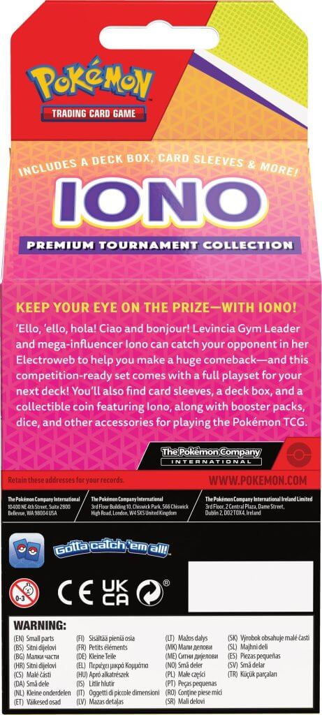 Pokémon TCG: Iono Premium Tournament Collection