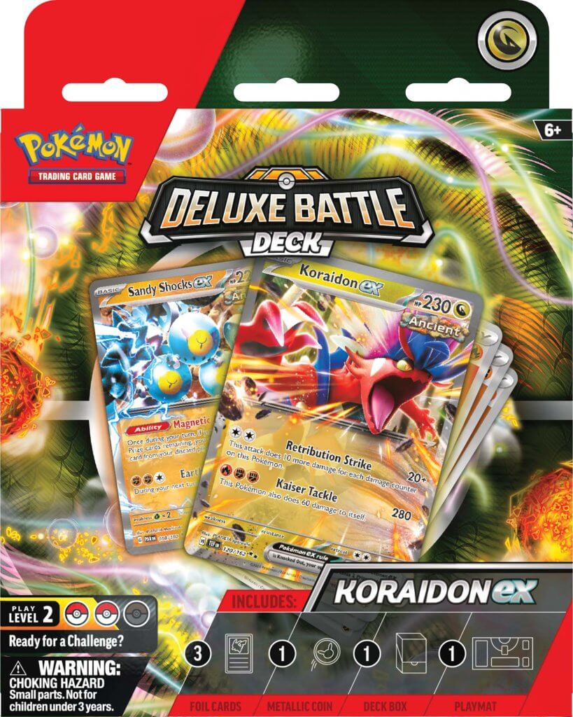 Pokémon TCG: Miraidon ex / Koraidon ex Deluxe Battle Deck