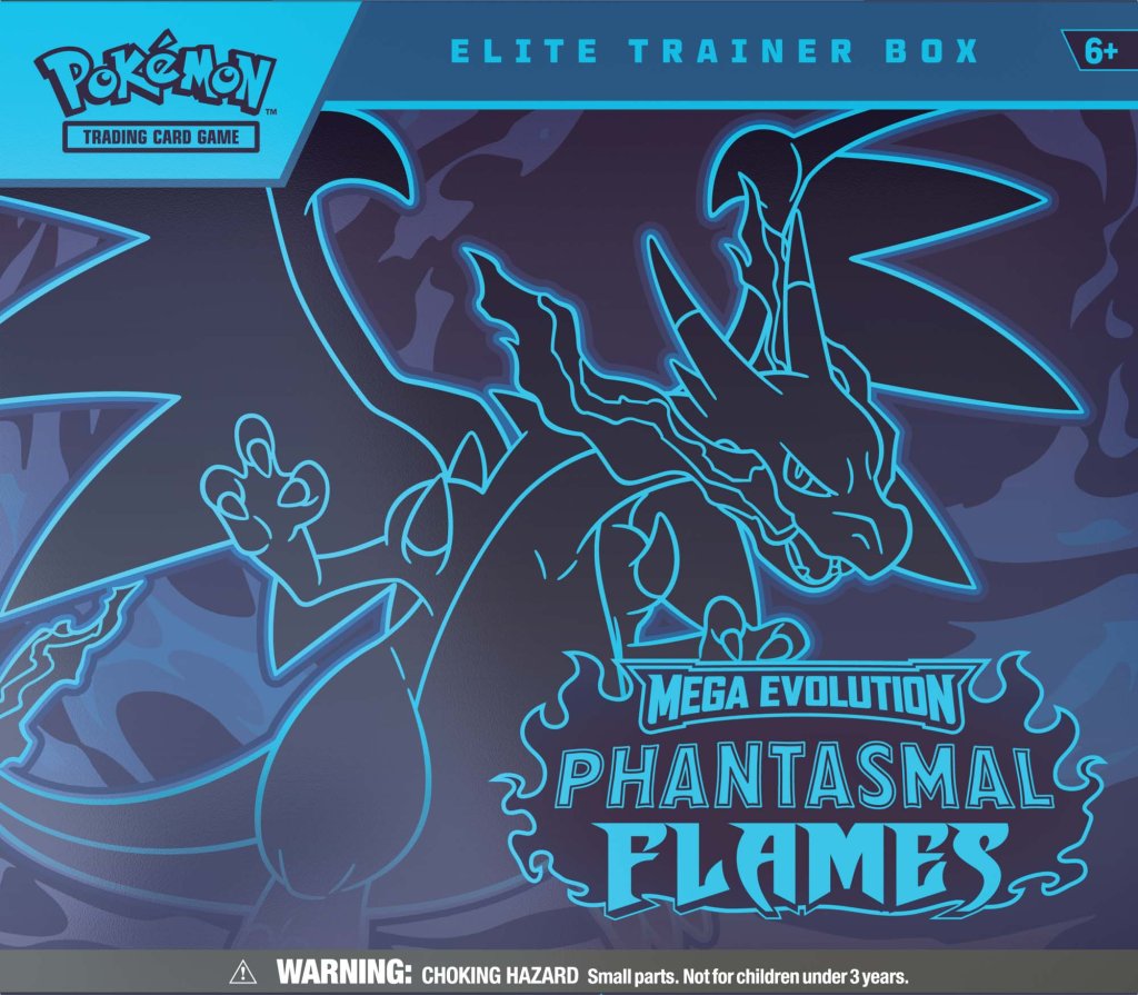 Pokémon TCG: Mega Evolution Phantasmal Flames Elite Trainer Box