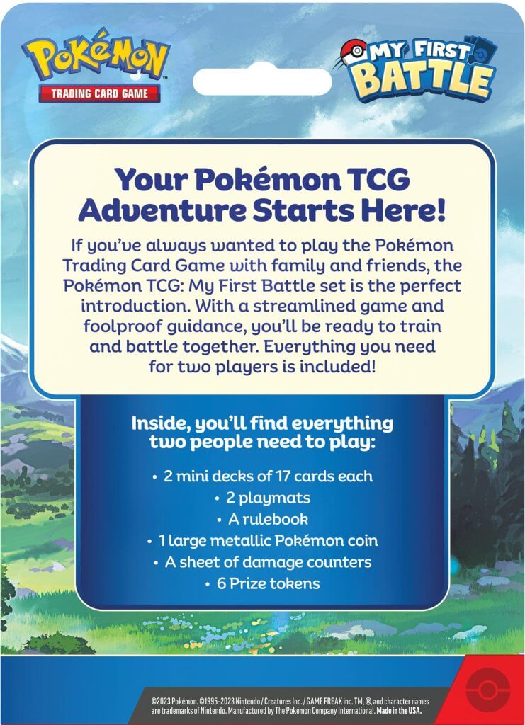 Pokémon TCG: My First Battle Deck