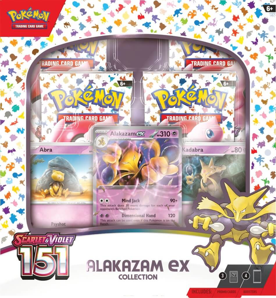 Pokémon TCG: Scarlet & Violet 151 Collection—Alakazam ex