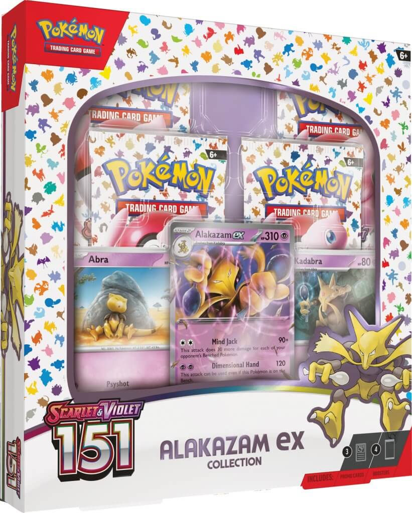 Pokémon TCG: Scarlet & Violet 151 Collection—Alakazam ex
