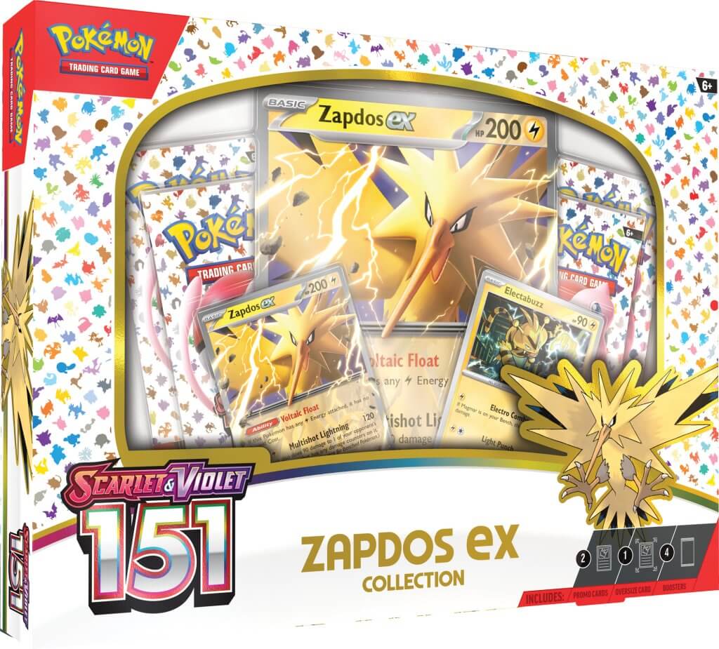 Pokémon TCG: Scarlet & Violet 151 Collection—Zapdos ex