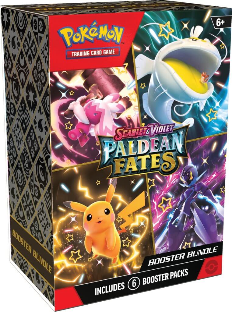 Pokémon TCG: Scarlet & Violet 4.5 Paldean Fates Booster Bundle