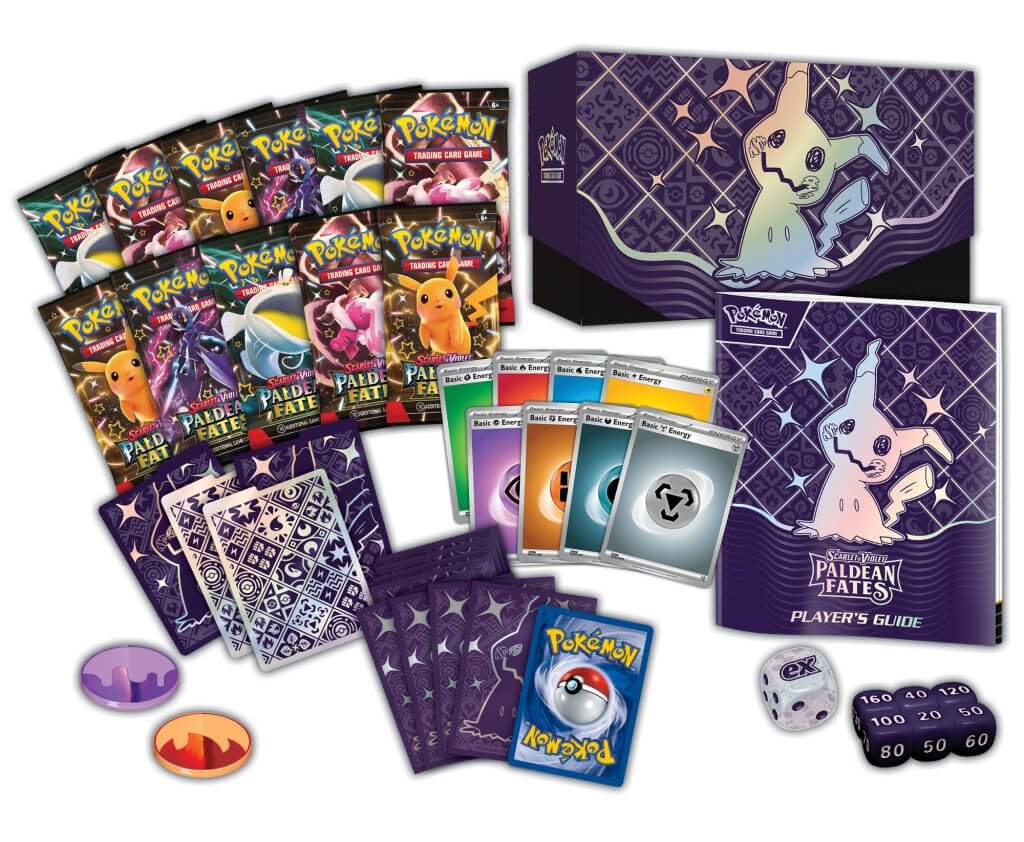 Pokémon TCG: Scarlet & Violet 4.5 Paldean Fates Elite Trainer Box