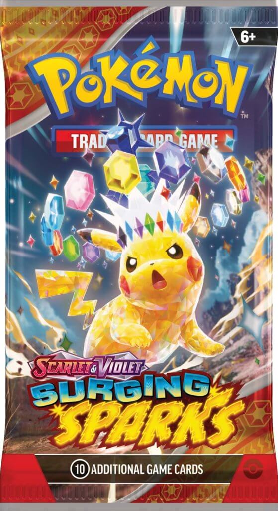Pokémon TCG: Scarlet & Violet 8 Surging Sparks Booster Pack