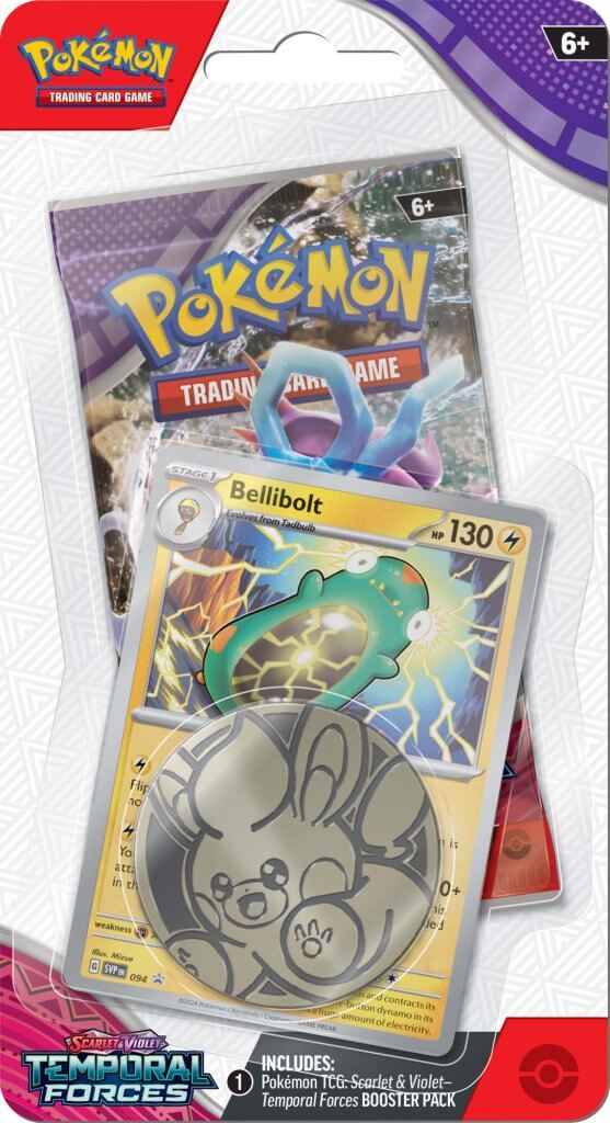 Pokémon TCG: Scarlet & Violet 5 Temporal Forces Checklane Blister Pack