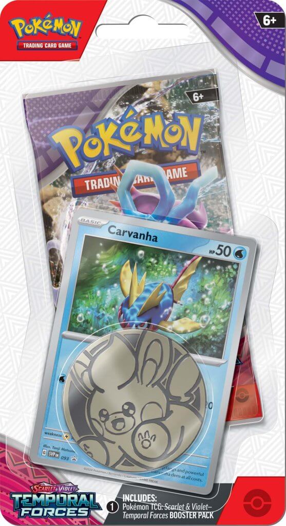 Pokémon TCG: Scarlet & Violet 5 Temporal Forces Checklane Blister Pack