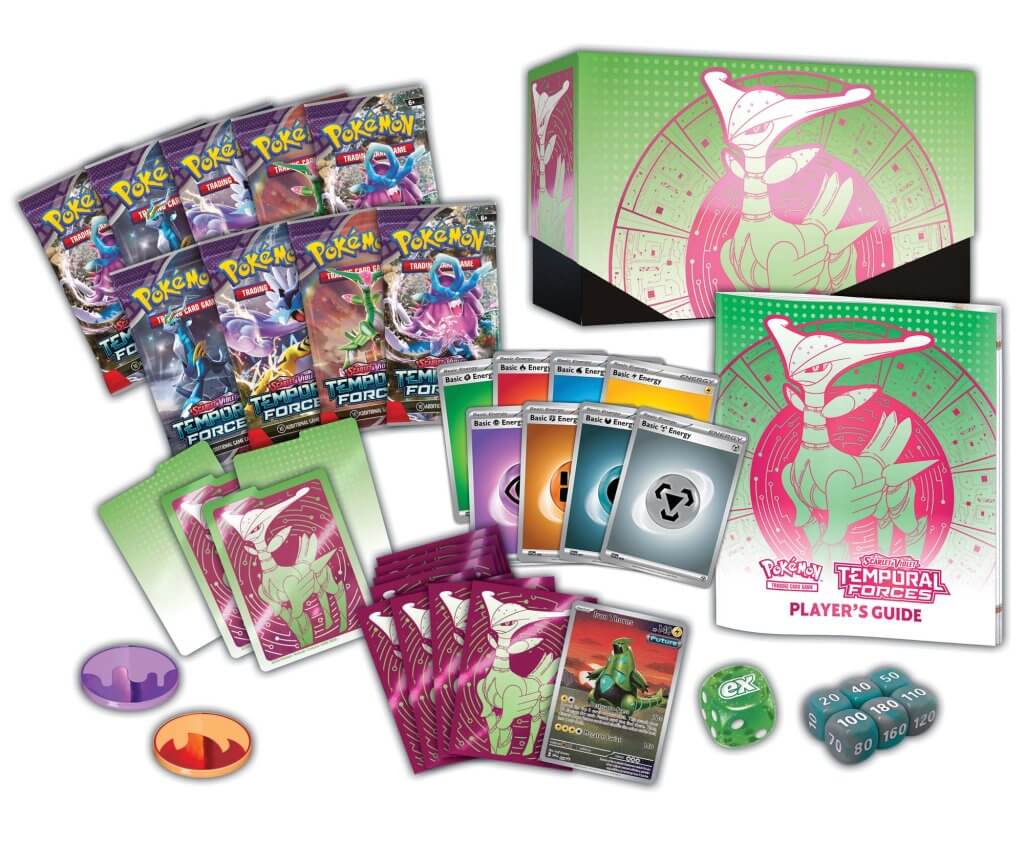 Pokémon TCG: Scarlet & Violet 5 Temporal Forces Elite Trainer Box