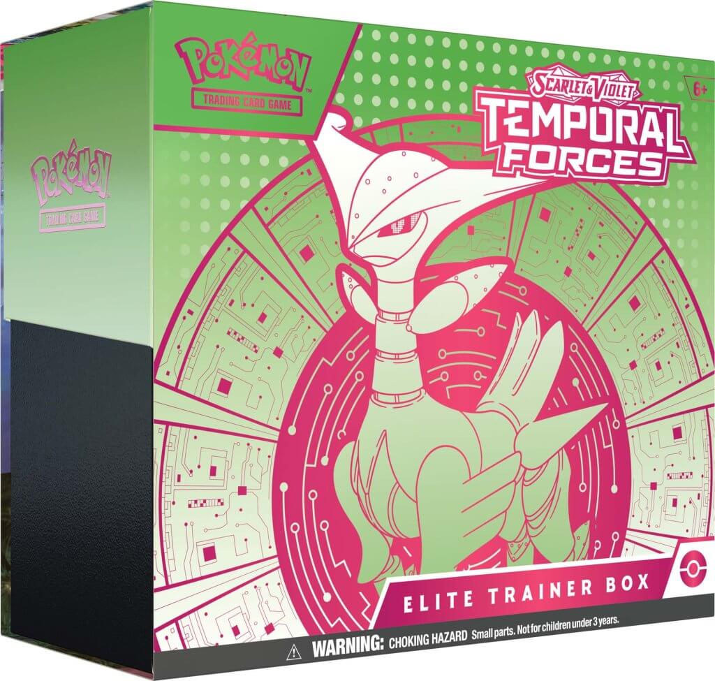 Pokémon TCG: Scarlet & Violet 5 Temporal Forces Elite Trainer Box