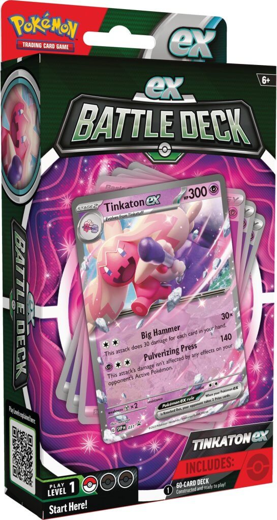 Pokémon TCG: Chien-Pao & Tinkaton ex Battle Deck