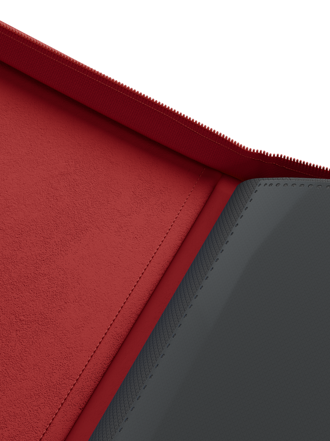 Stealth 9 Pocket Zip Binder - Red