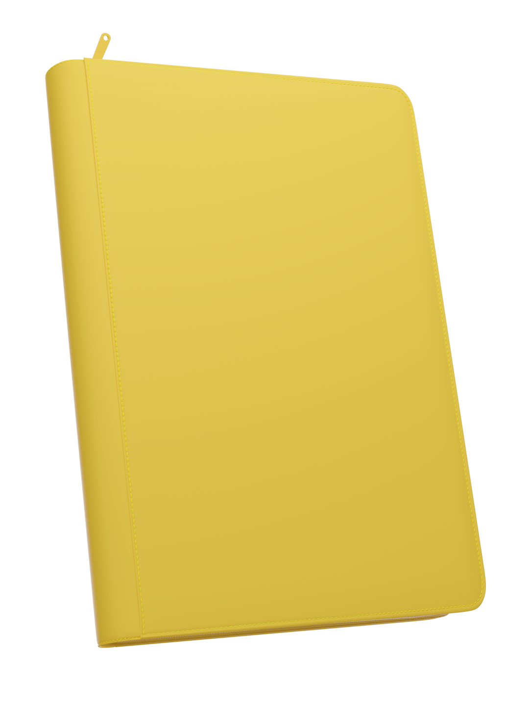 Stealth 9 Pocket Zip Binder - Yellow