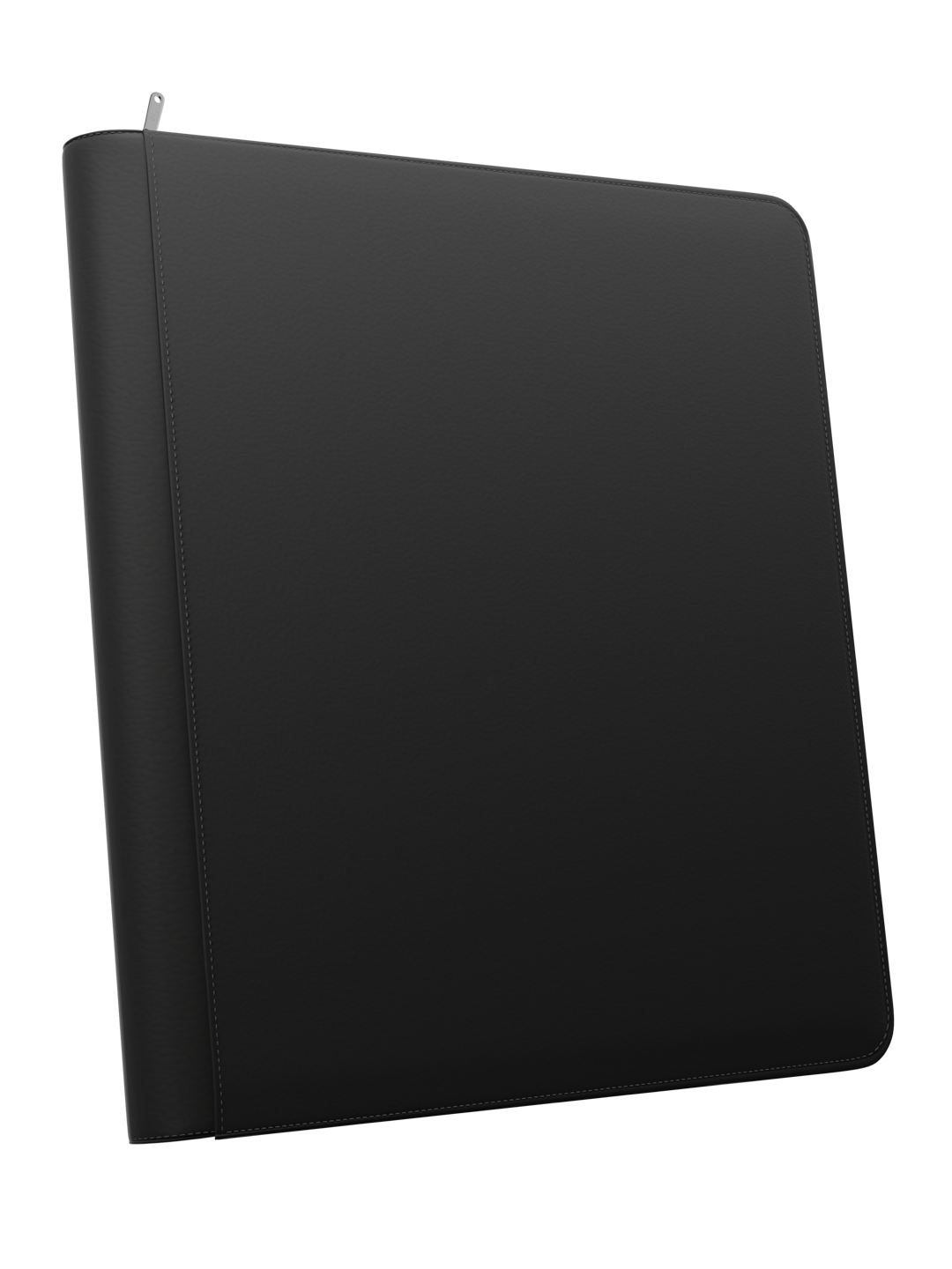 Stealth 12 Pocket Zip Binder - Black