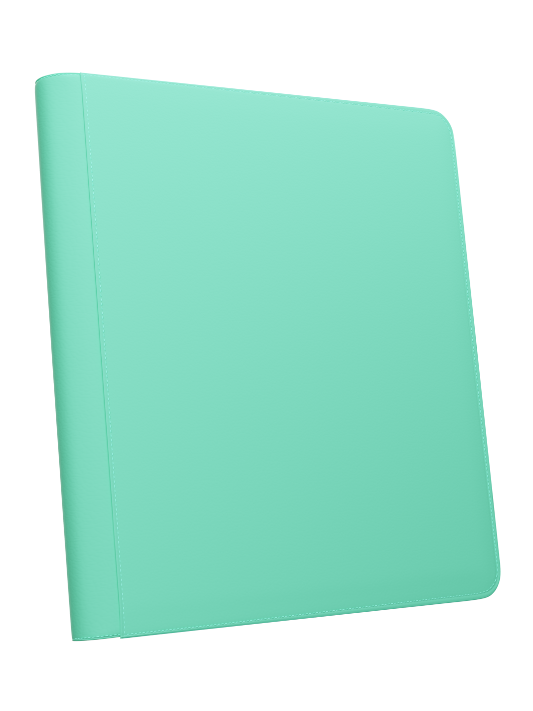 Stealth 12 Pocket Zip Binder - Turquoise