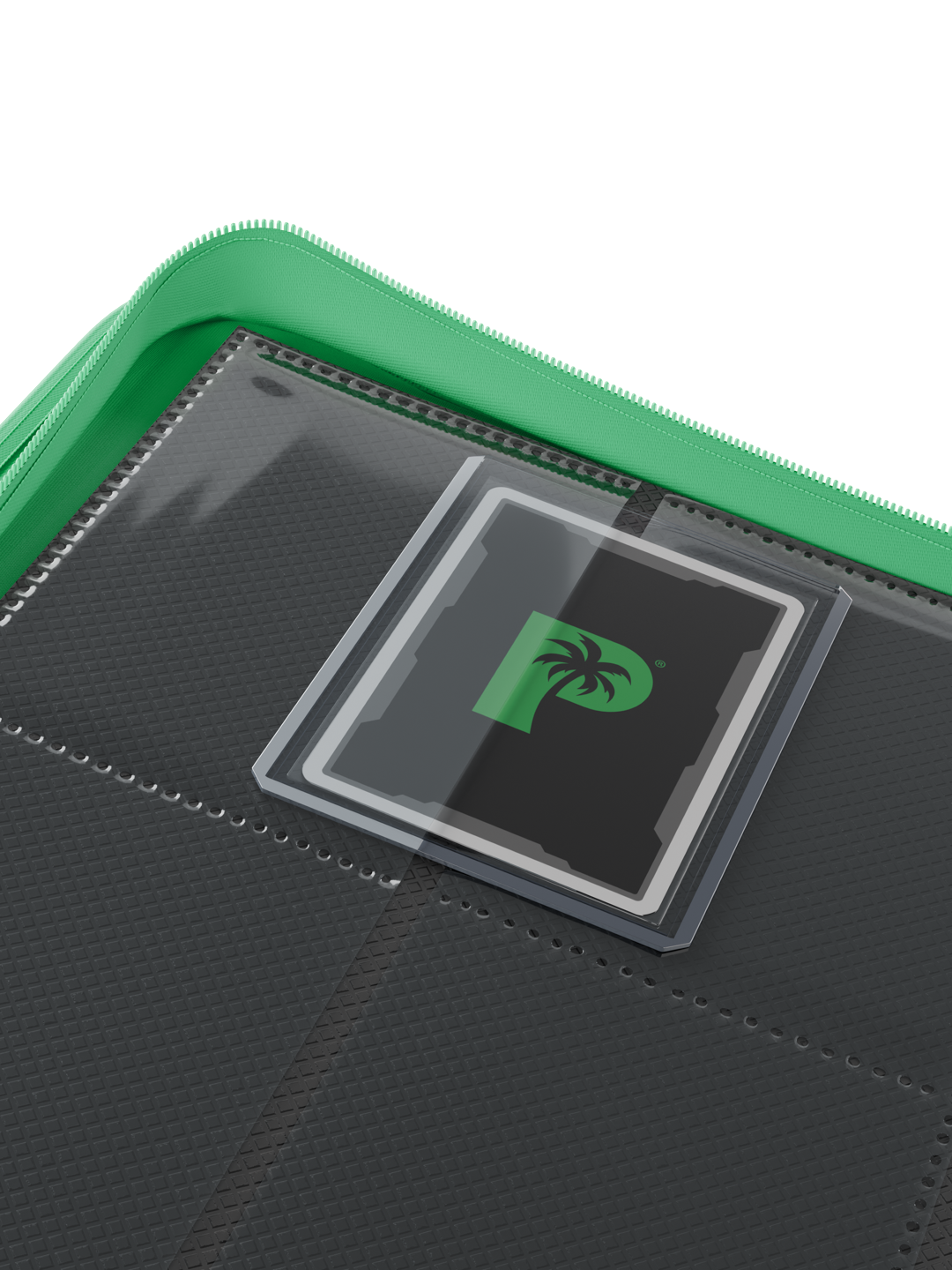 Collector's Series Top Loader Zip Binder - 9 Pocket - Green