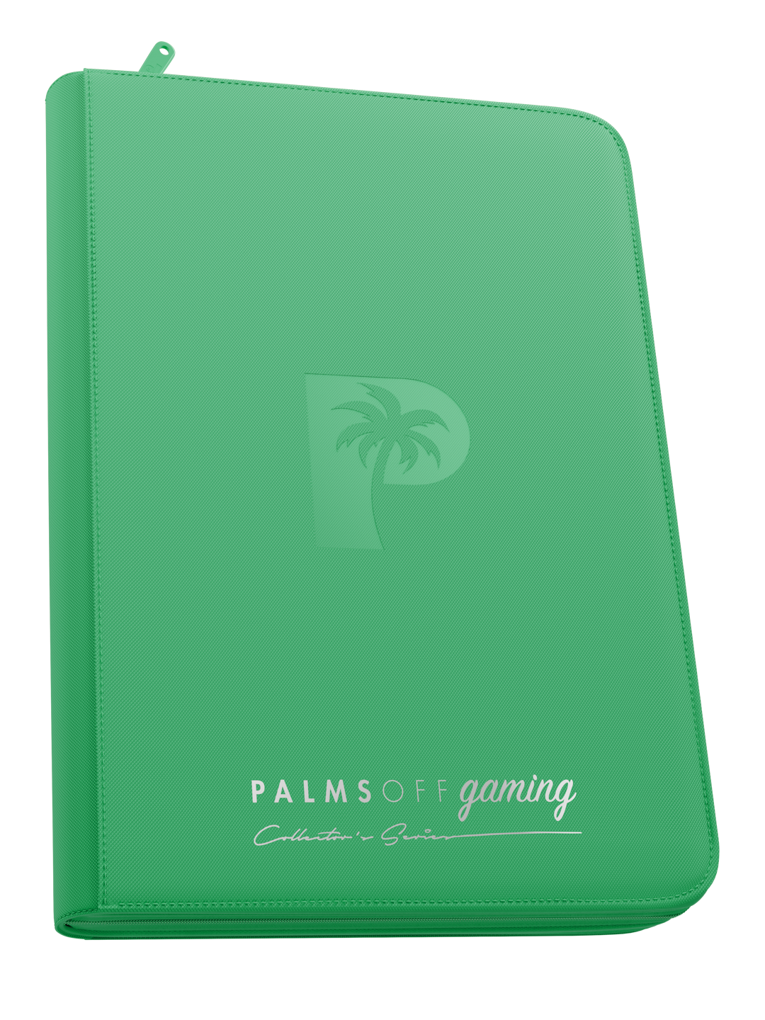 Collector's Series Top Loader Zip Binder - 9 Pocket - Green