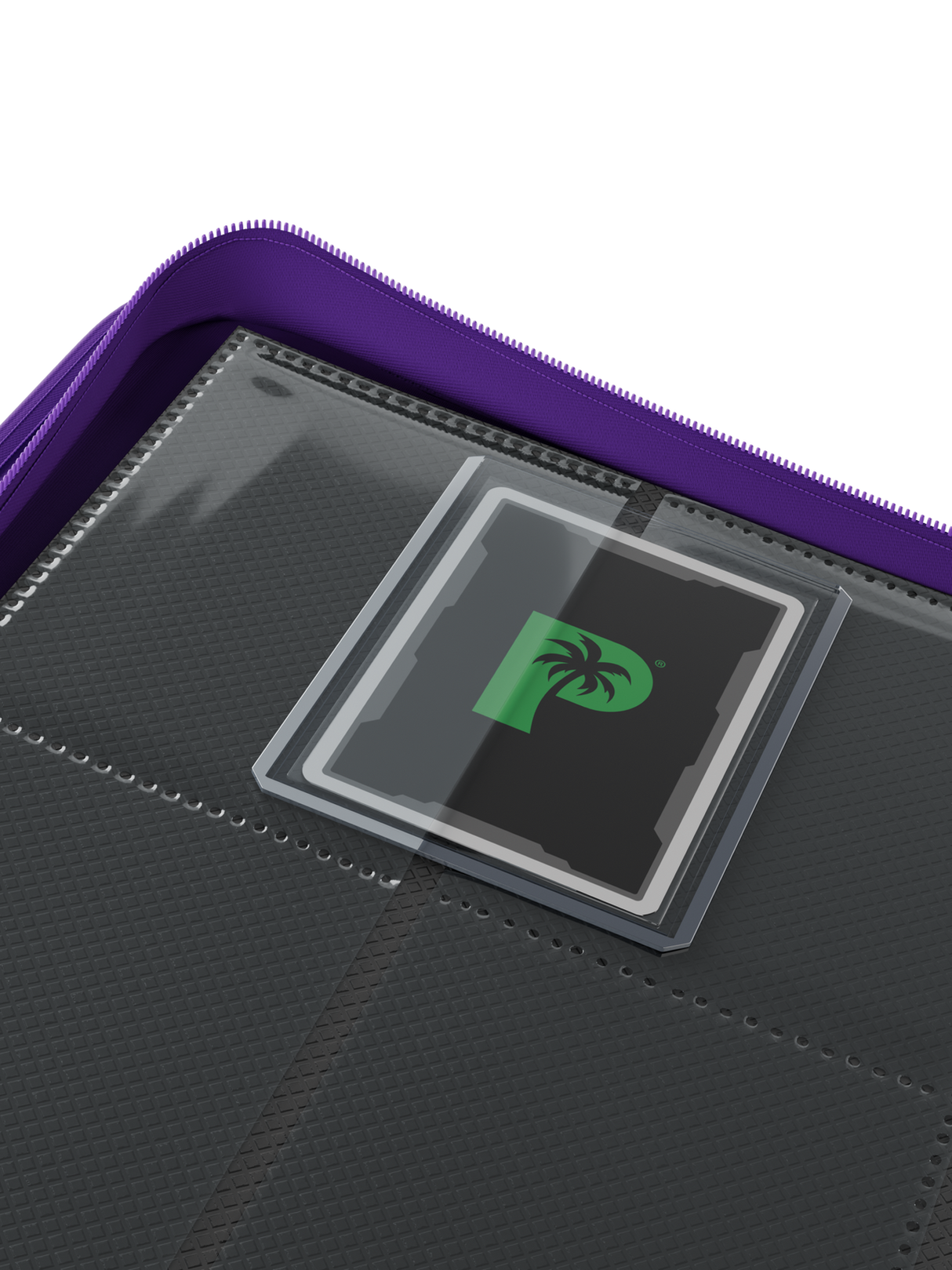 Collector's Series Top Loader Zip Binder - 9 Pocket - Purple