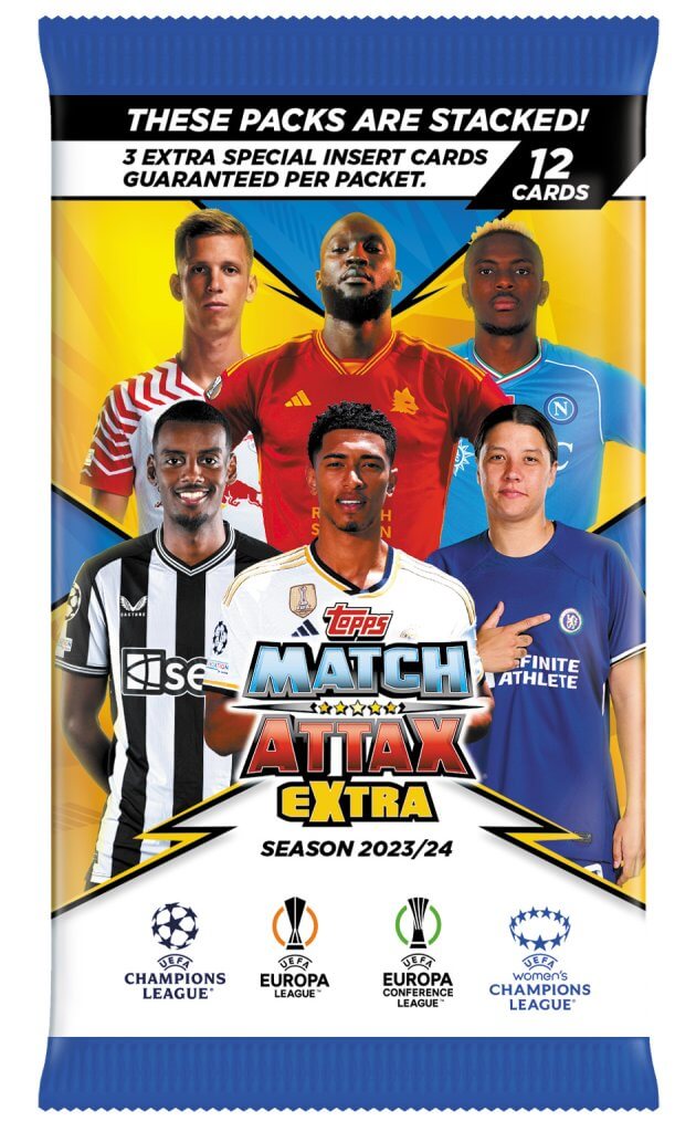 UEFA Match Attax EXTRA Champions League 2023/2024 Edition Trading Card Pack