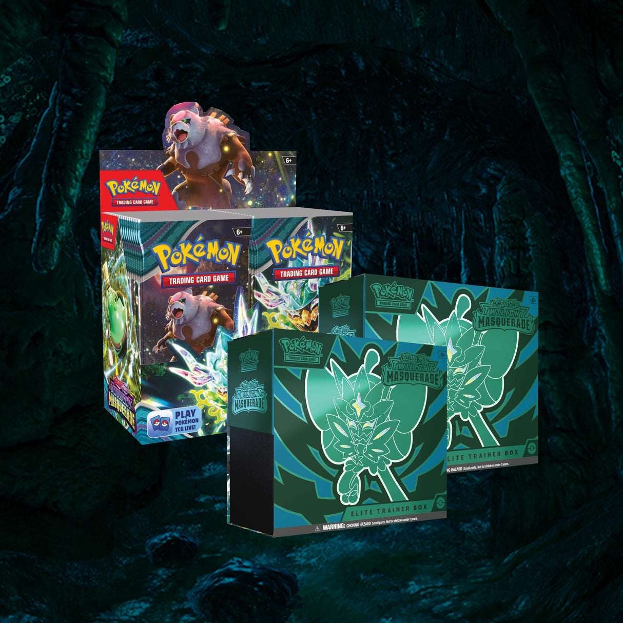 Pokémon TCG: Scarlet & Violet 6 Twilight Masquerade Large Bundle