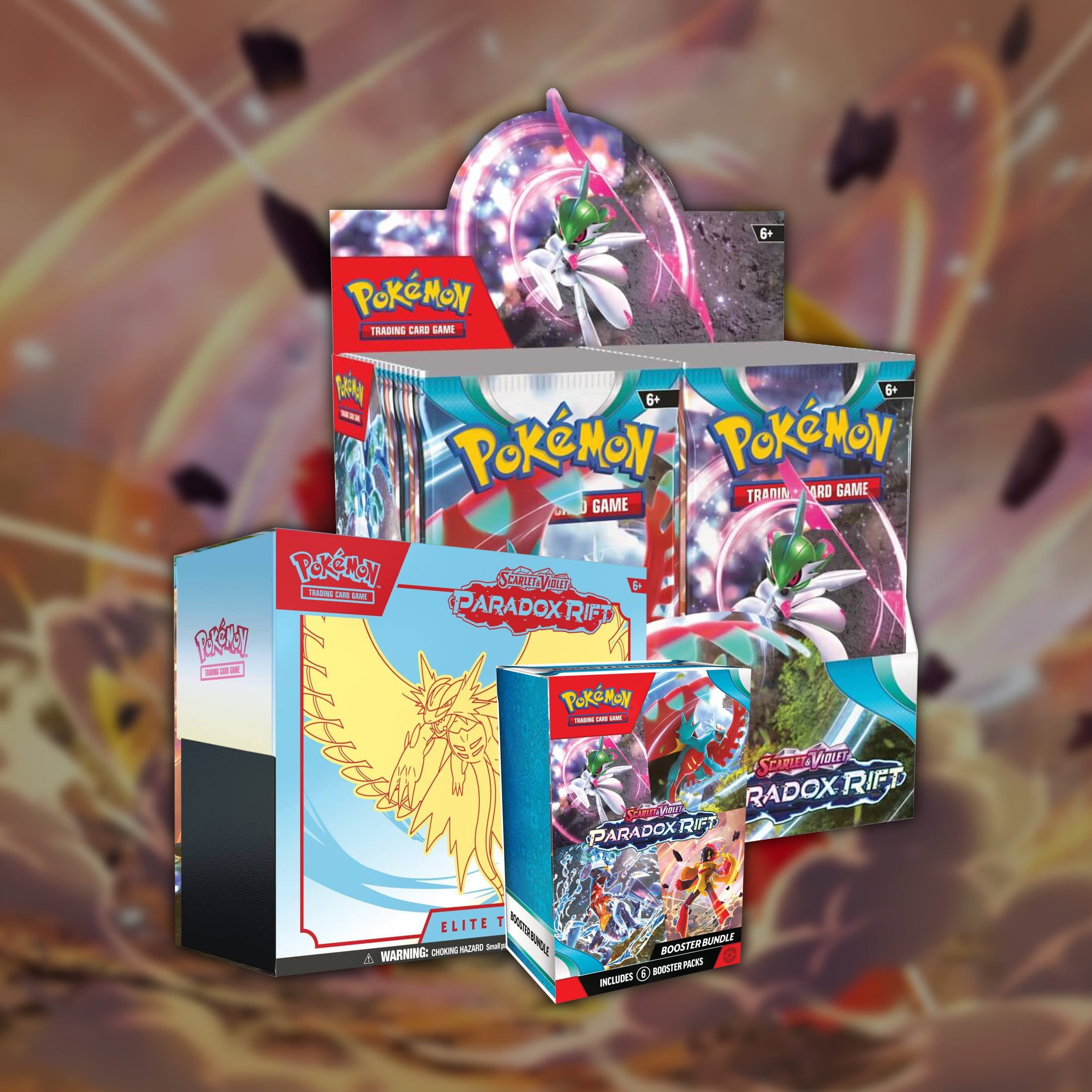 Pokémon TCG: Scarlet & Violet 4 Paradox Rift Large Bundle