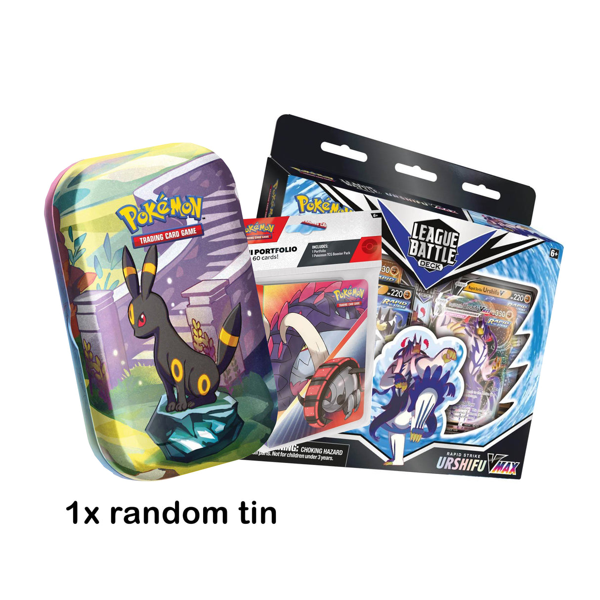Pokémon TCG: Prismatic Evolutions Tin Bundle (Urshifu)