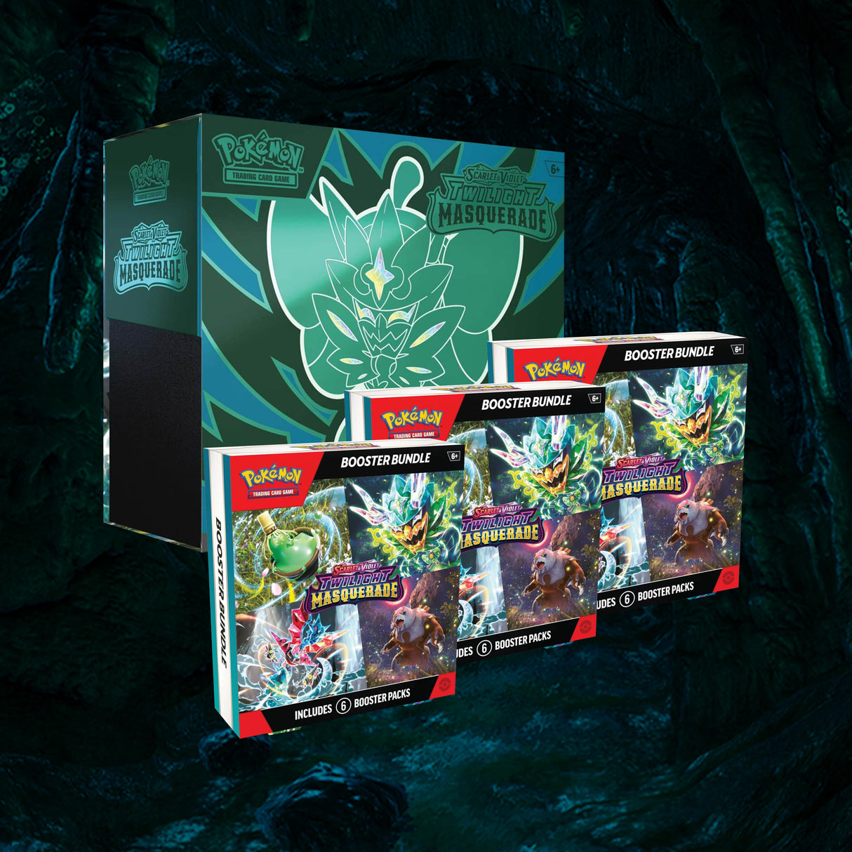 Pokémon TCG: Scarlet & Violet 6 Twilight Masquerade Small Bundle
