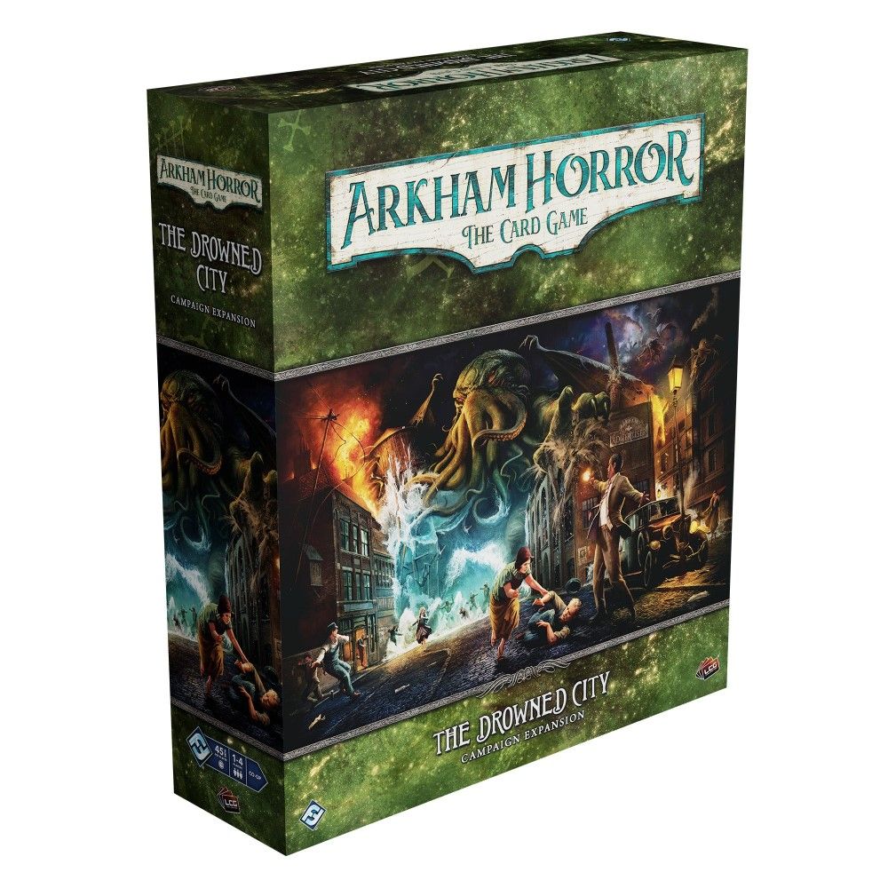 Arkham Horror LCG The Drowned City Campaign Expansion
