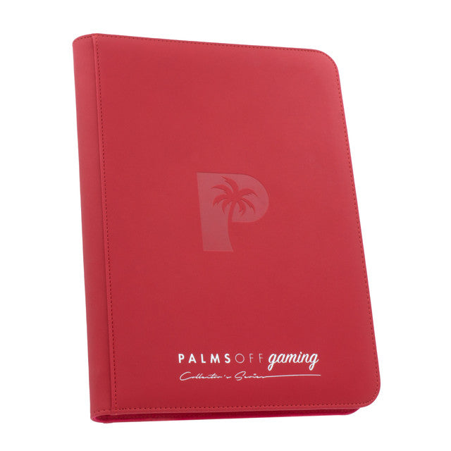 Collector's Series 4 Pocket Zip Trading Card Binder - RED