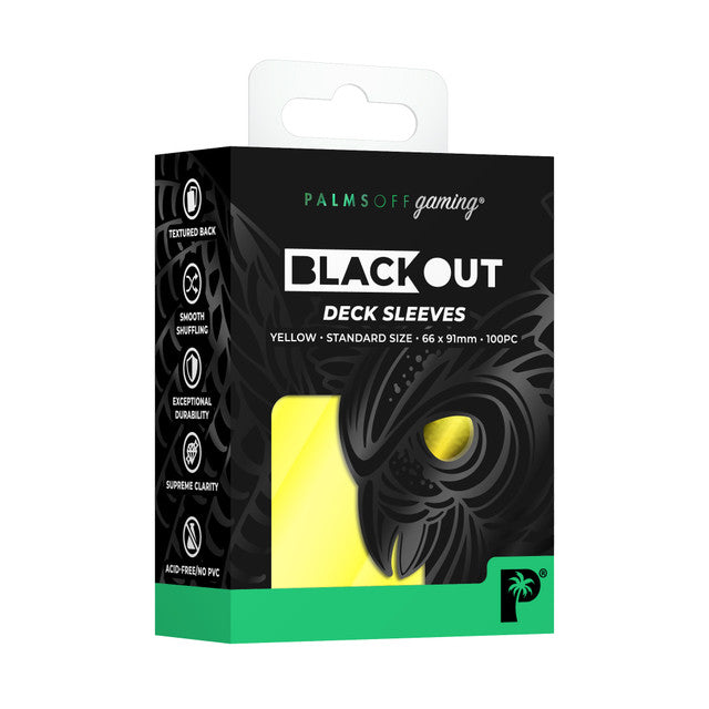 Blackout Deck Sleeves