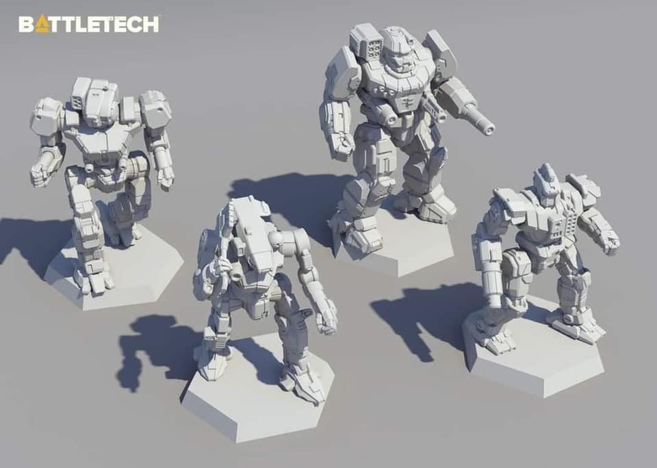 Battletech - Inner Sphere Heavy Lance