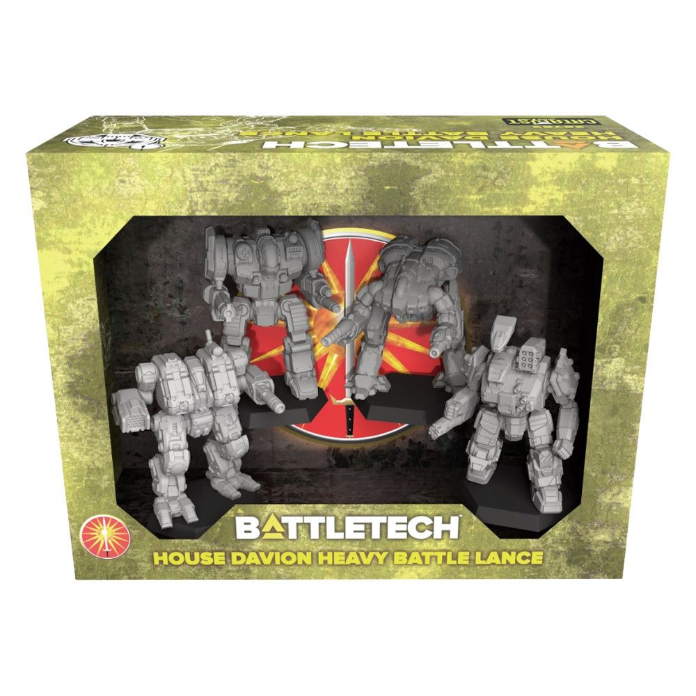 Battletech - House Davion Heavy Battle Lance ForcePack