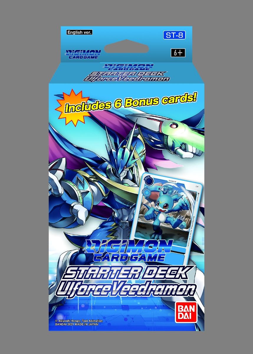 Siri Permainan Kad Digimon 06 Dek Permulaan 08 Ulforce Veedramon