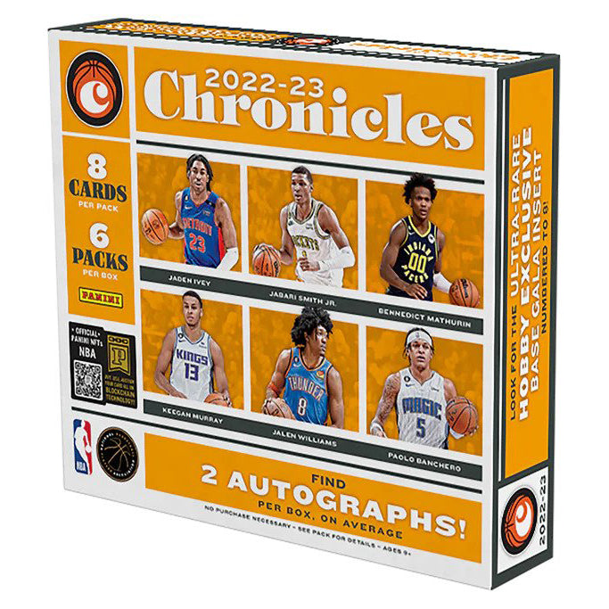 2022/23 PANINI Chronicles Hobby Basketball Hobby Box