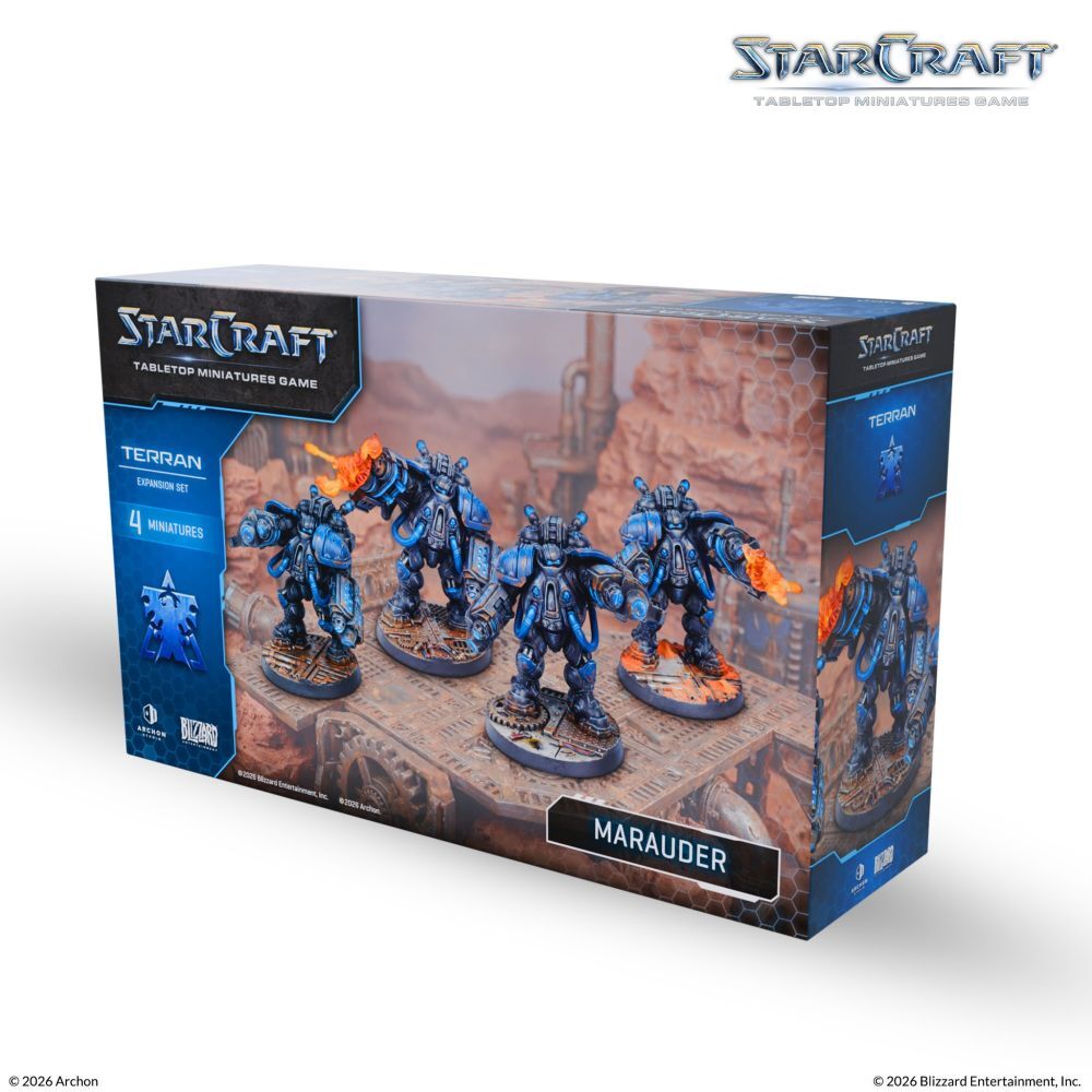 Starcraft Miniatures Game: Terran - Marauder - Expansion Set