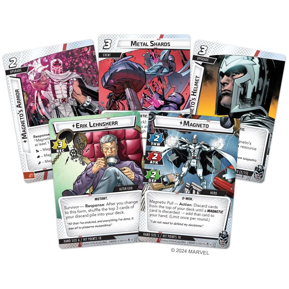 Marvel Champions LCG Magneto Hero Pack