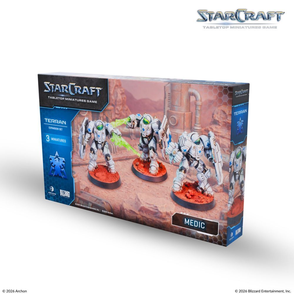 Starcraft Miniatures Game: Terran - Medic - Expansion Set
